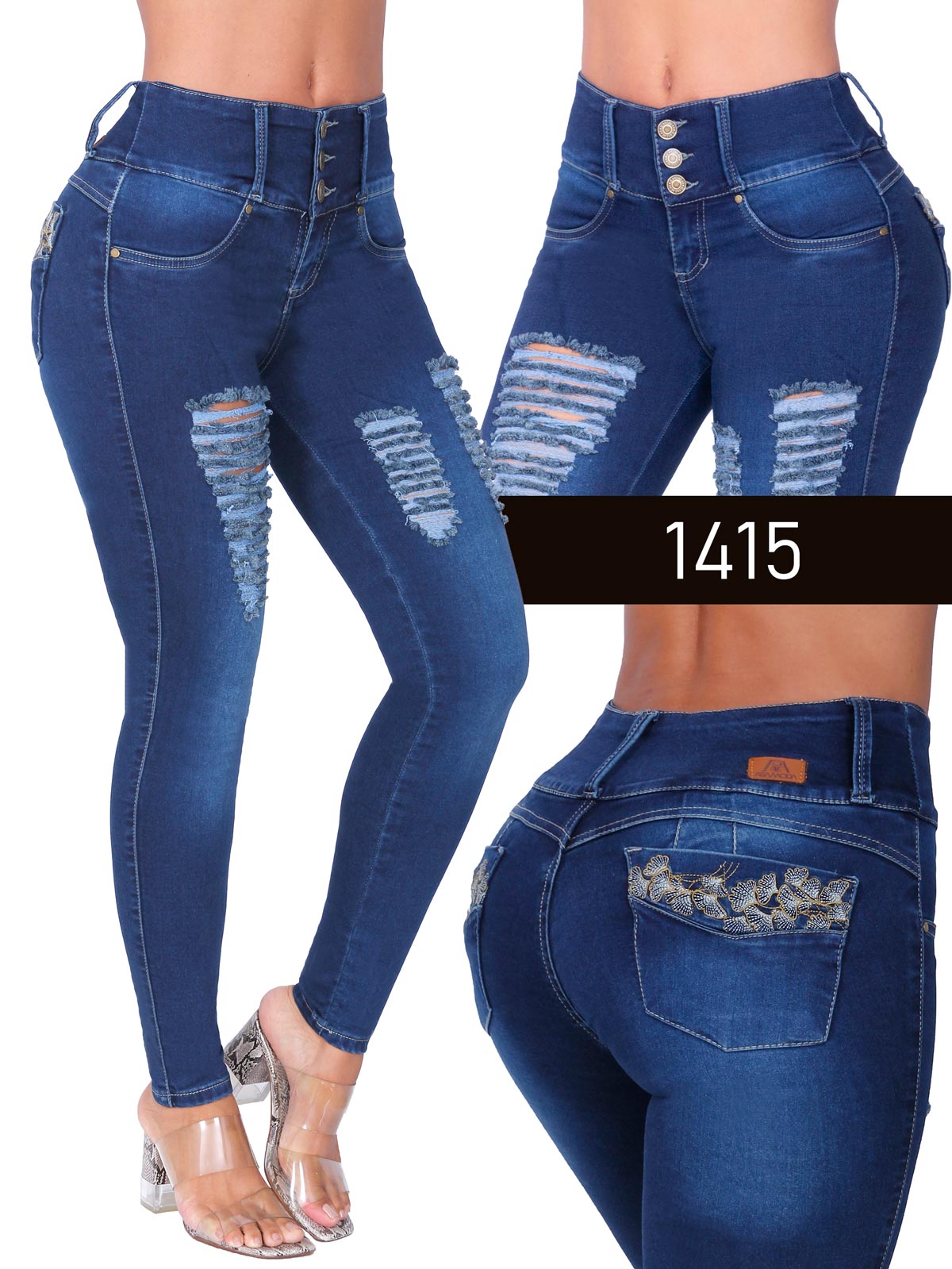 ASA Moda Colombian Buttlifting Jeans ASA1415 - Asamoda